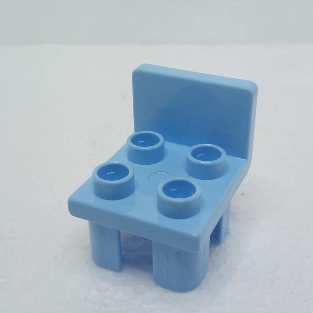Lego® Duplo® Židle modrá hranatá - VÝPRODEJ