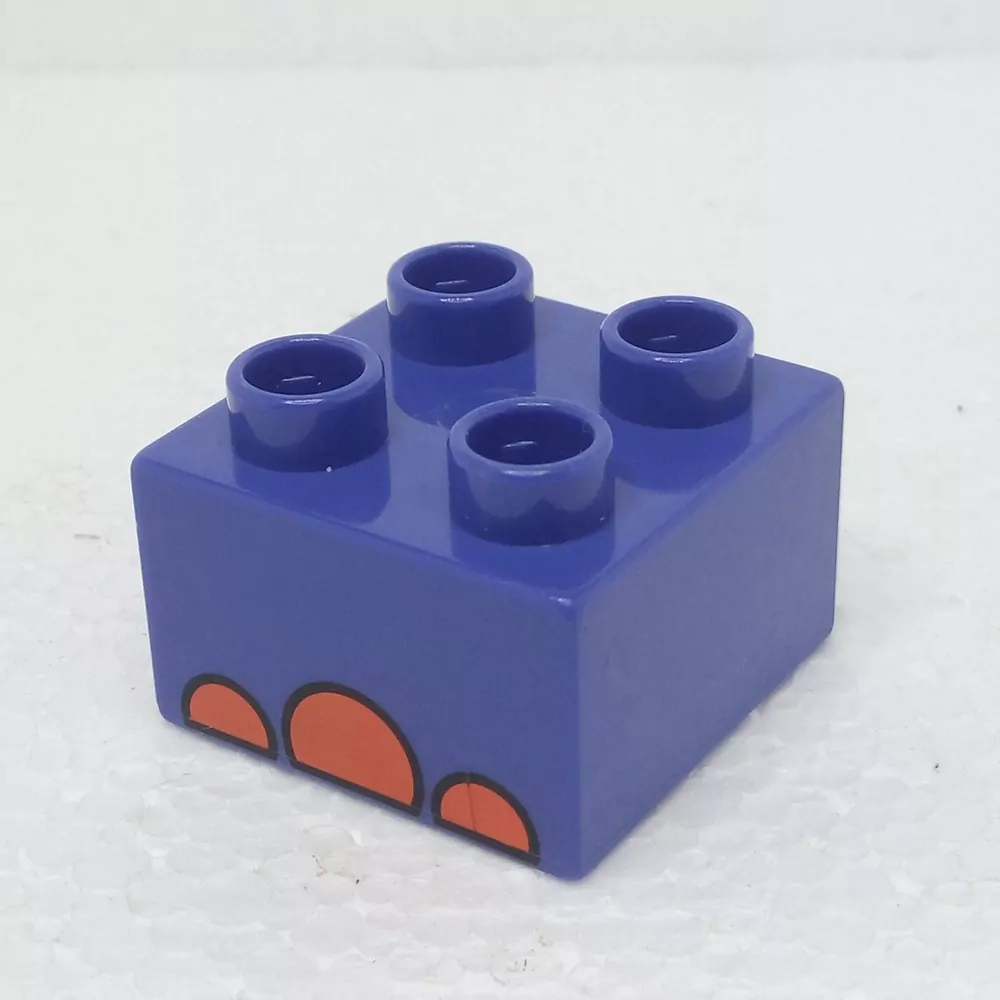 Lego® Duplo® Kostka 2x2 potisk sloní noha
