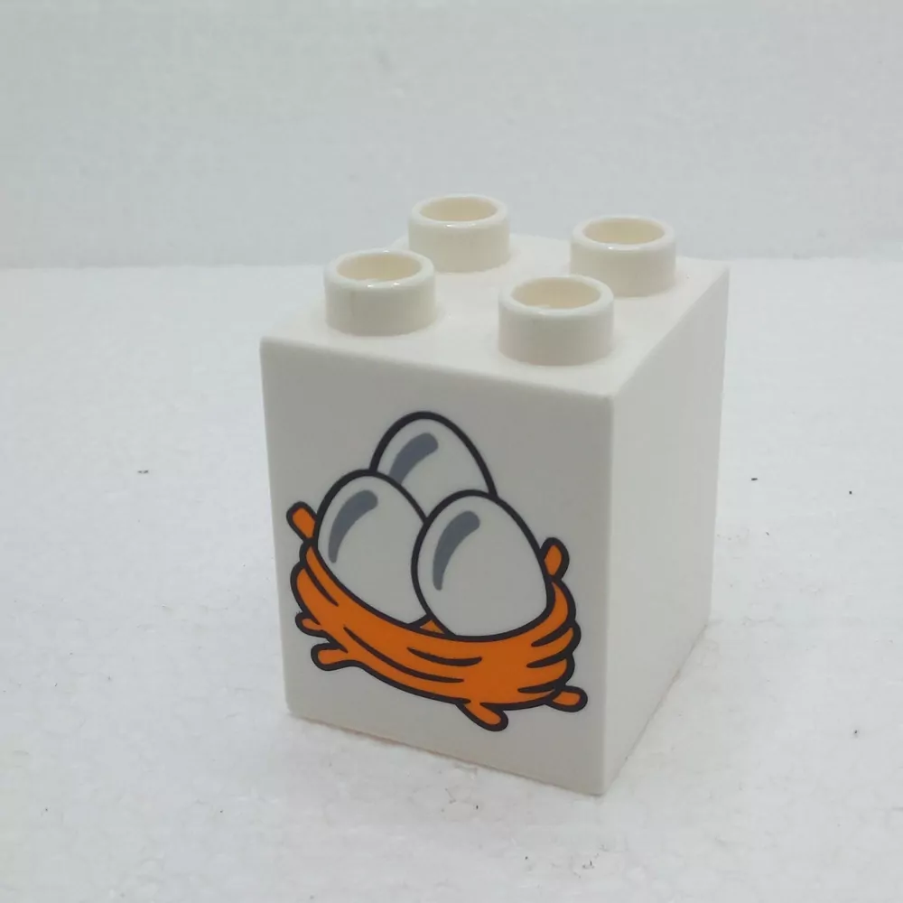 Lego® Duplo® Kostka 2x2x2 potisk vejce
