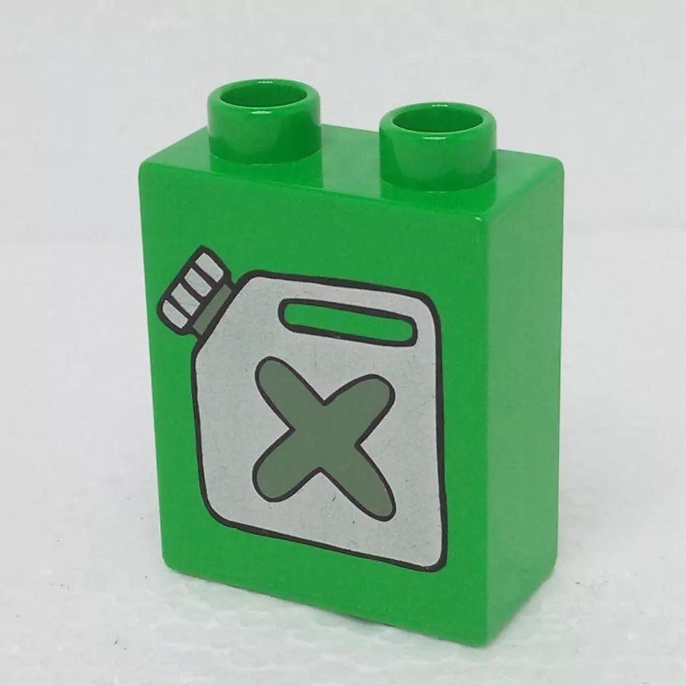 Lego® Duplo® Kostka 1x2x2 potisk kanystr