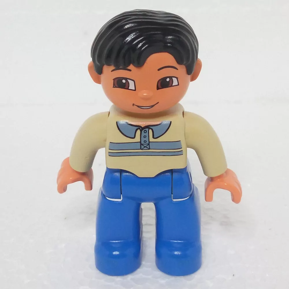 Lego® Duplo® Panáček Muž Černé vlasy