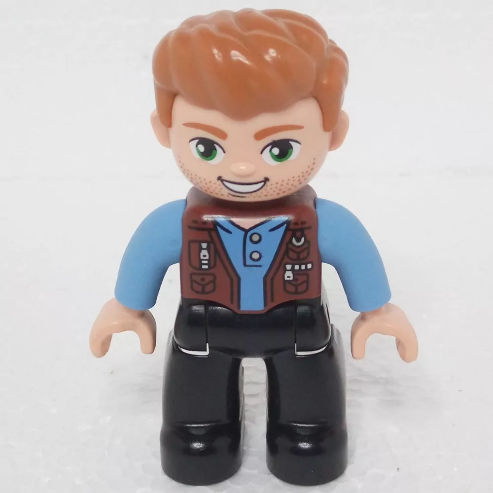 Lego® Duplo® Panáček Muž Hnědé vlasy