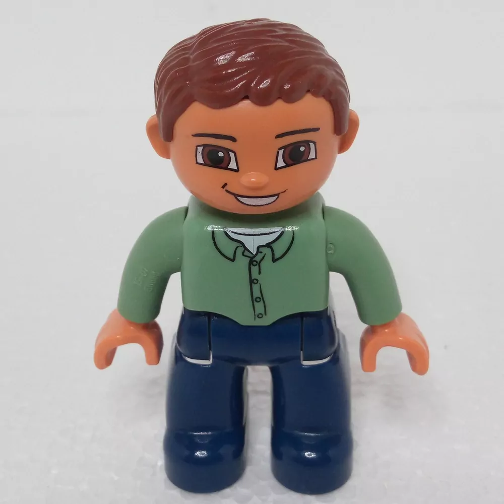 Lego® Duplo® Panáček Muž Hnědé vlasy
