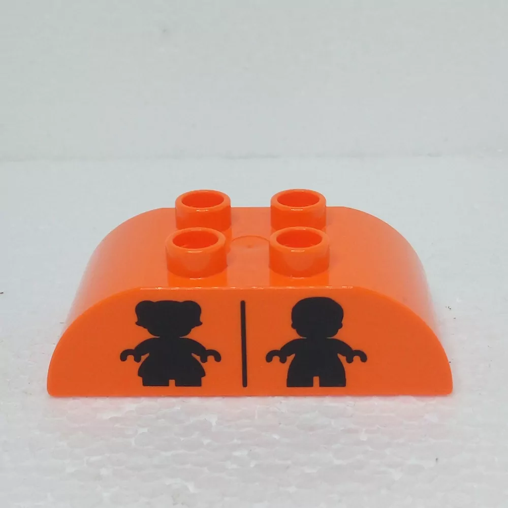 Lego® Duplo® Kostka potisk WC