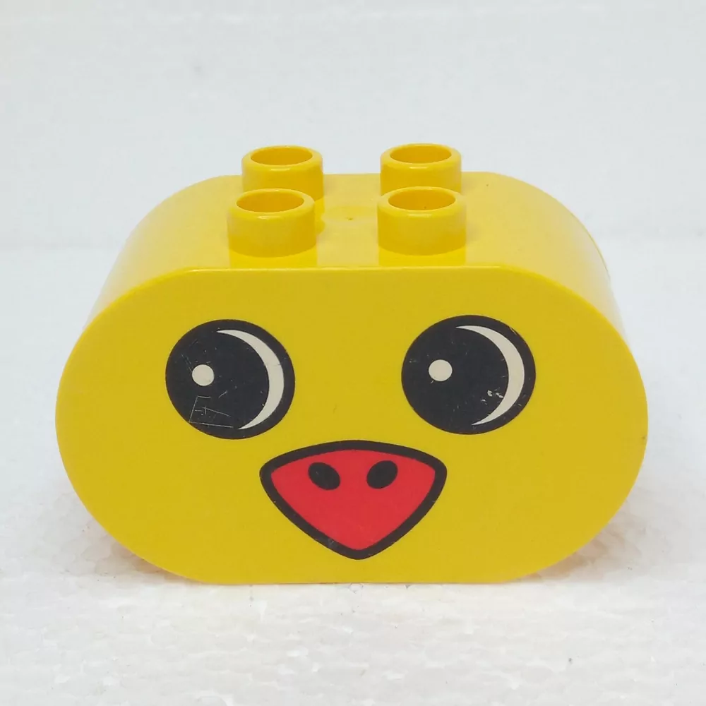 Lego® Duplo® Kostka potisk ptačí hlava
