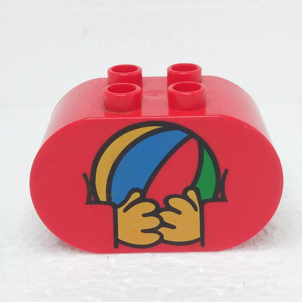Lego® Duplo® Kostka potisk ruce s balonem