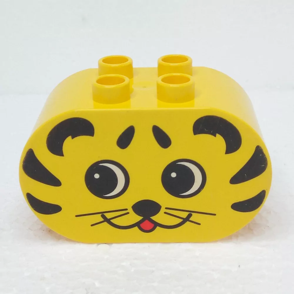Lego® Duplo® Kostka potisk tygří hlava