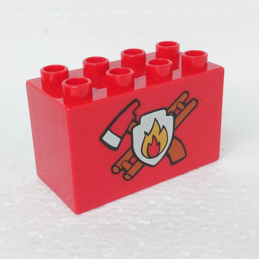 Lego® Duplo® Kostka potisk hasiči