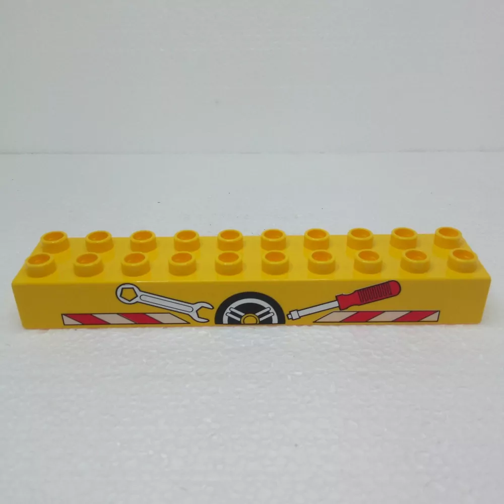 Lego® Duplo® Kostka 2x10 potisk autoopravna
