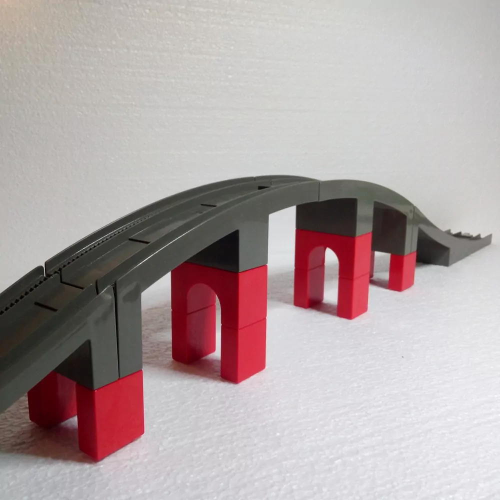 Lego® Duplo® Most tmavě šedý