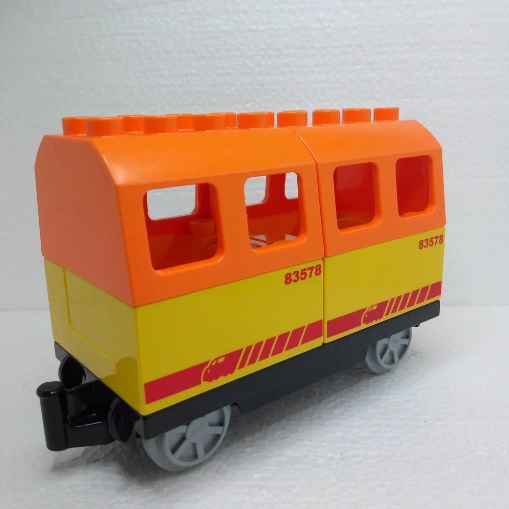 Lego® Duplo® Vagon žlutooranžový