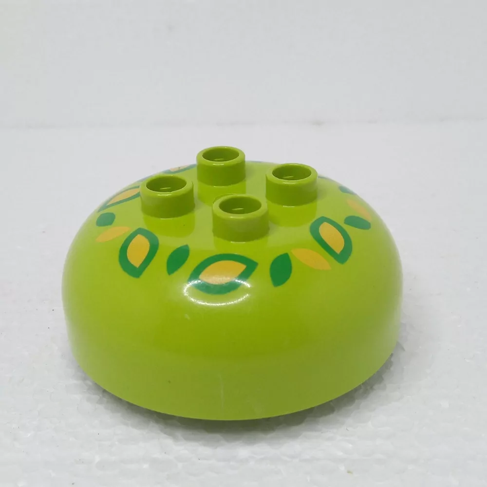 Lego® Duplo® Kopeček zmrzliny, keř zelený s lístečky