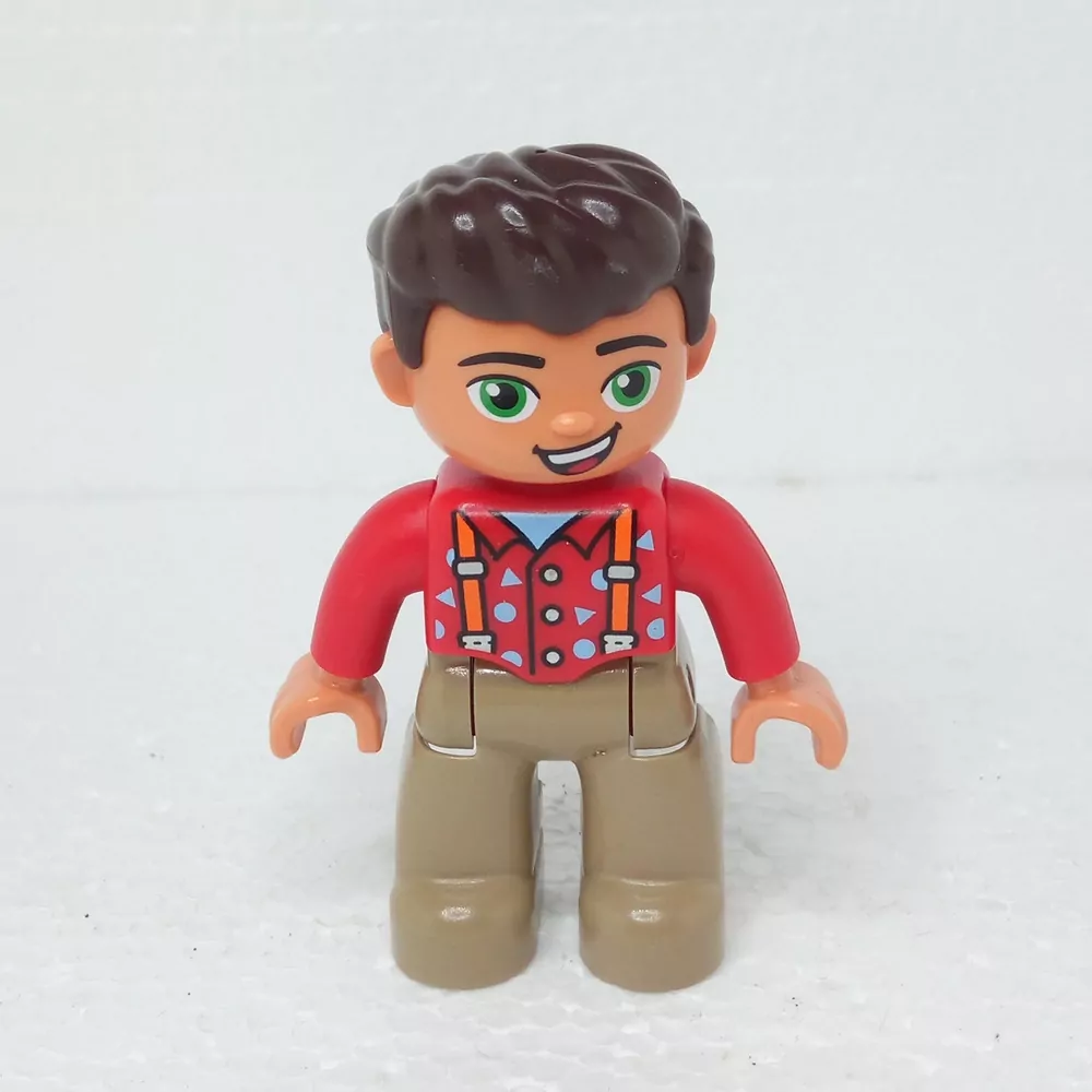 Lego® Duplo® Panáček Muž Hnědé vlasy
