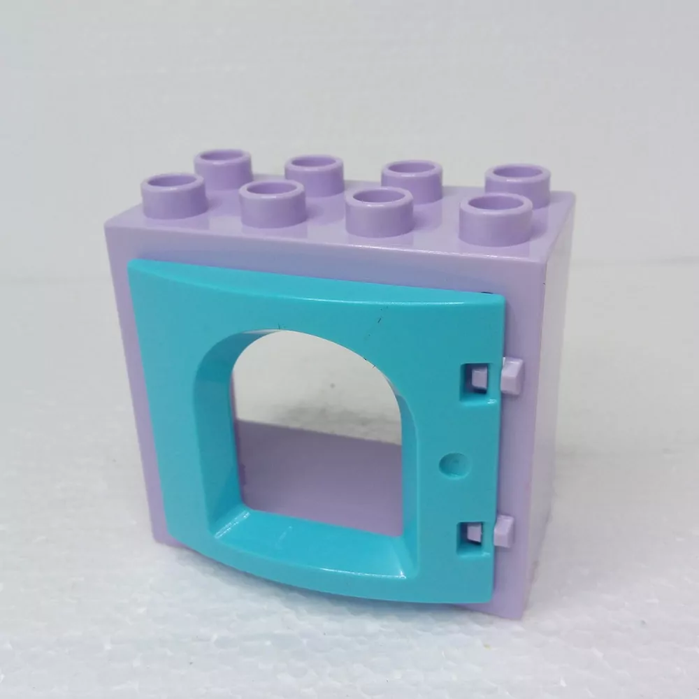 Lego® Duplo® Okno hradní, námořnické světle fialové