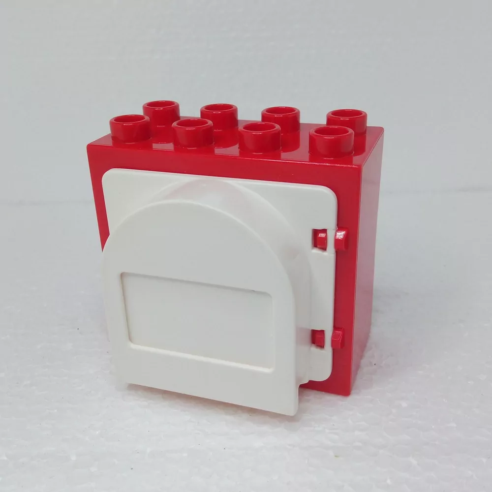 Lego® Duplo® Okno, trouba, schránka červená