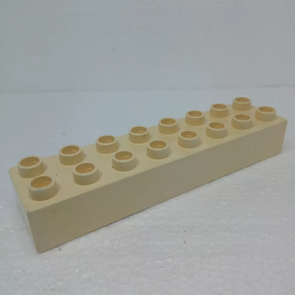 Lego® Duplo® Kostka 2x8 béžová