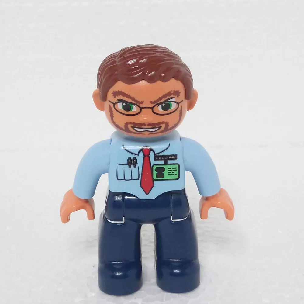 Lego® Duplo® Panáček Muž Hnědé vlasy