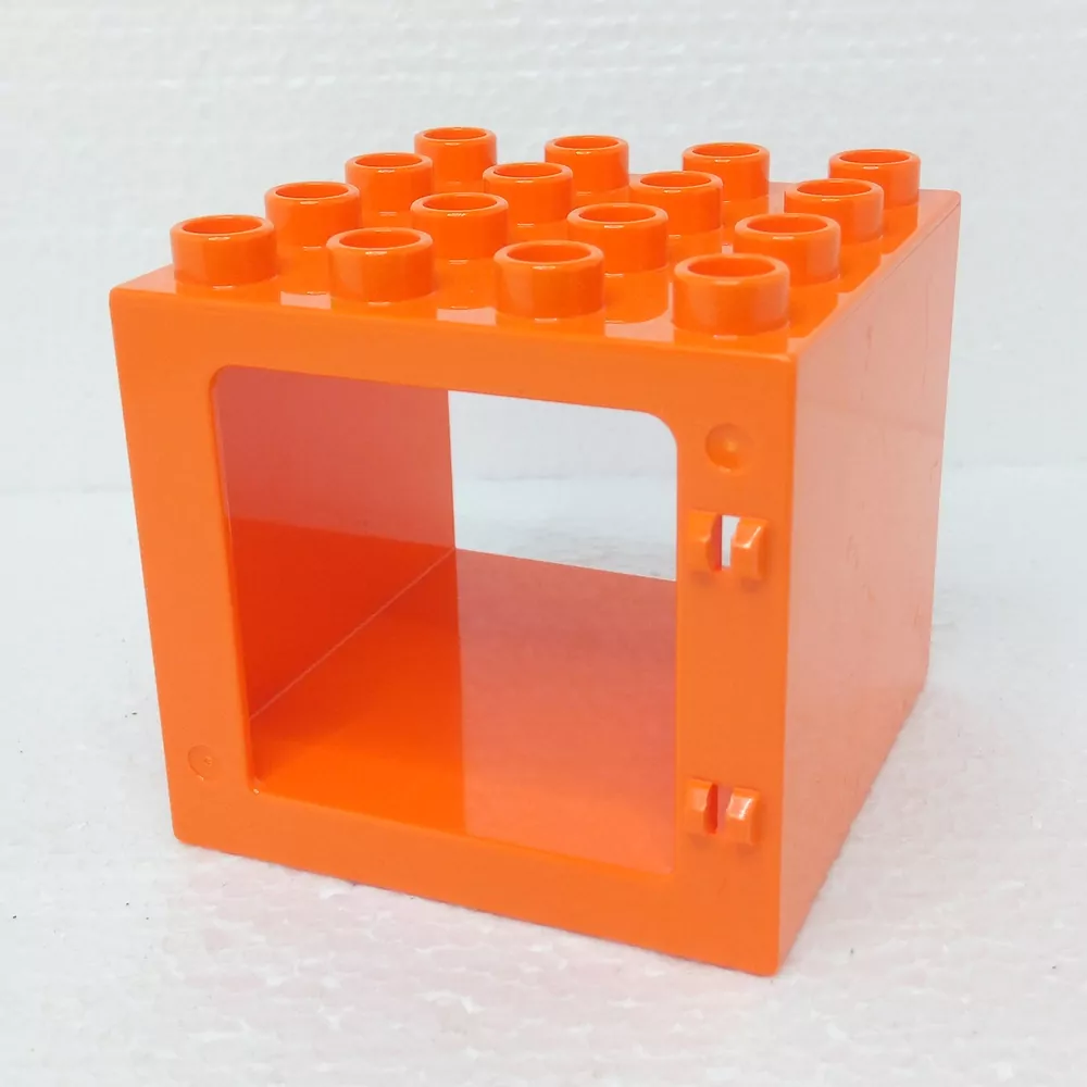 Lego® Duplo® Rám okna - široký oranžový