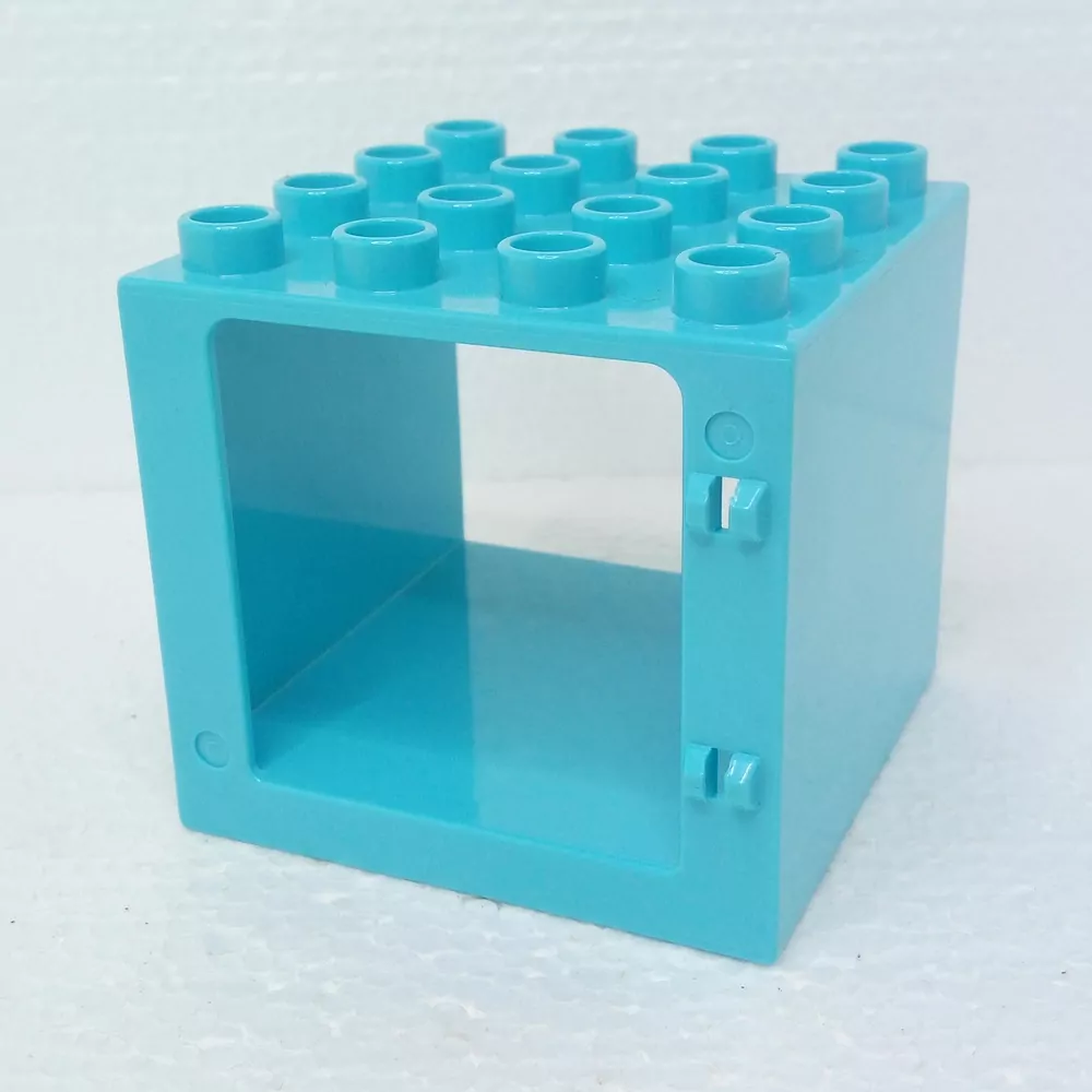 Lego® Duplo® Rám okna - široký světle modrý