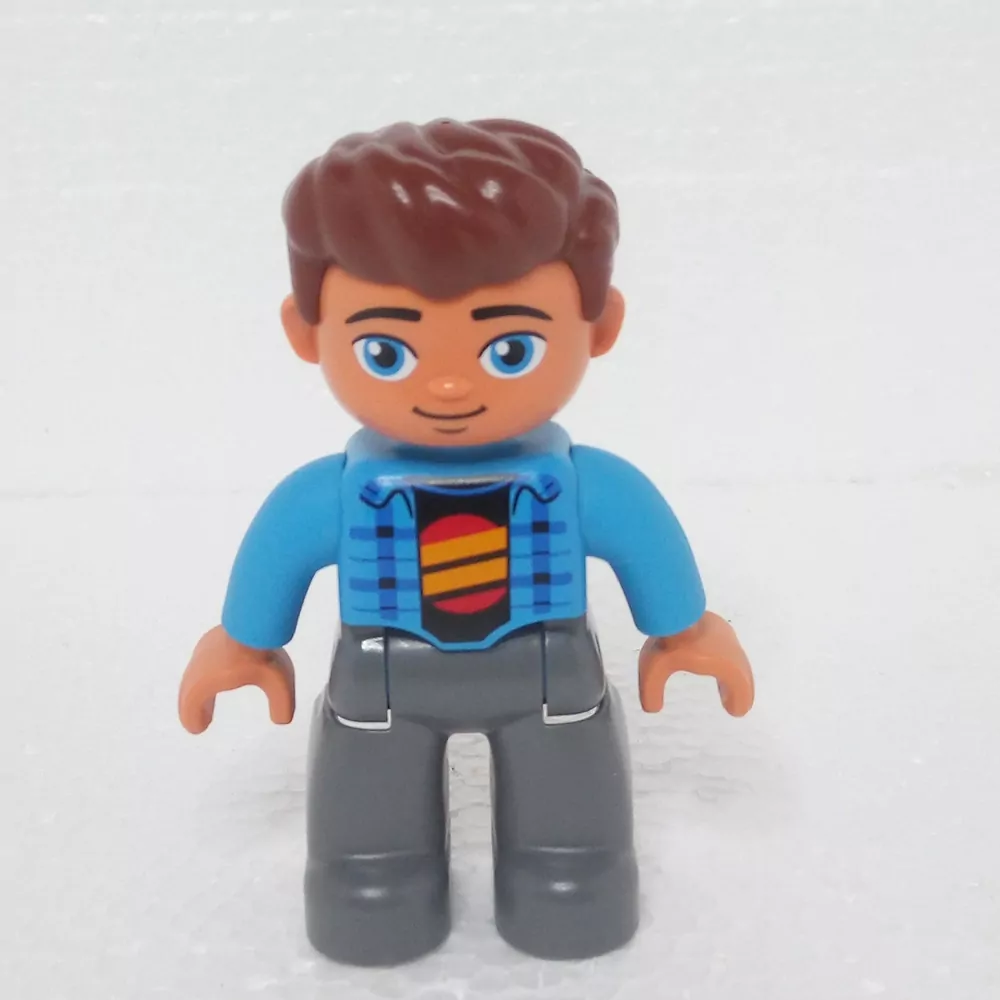 Lego® Duplo® Panáček Muž Hnědé vlasy