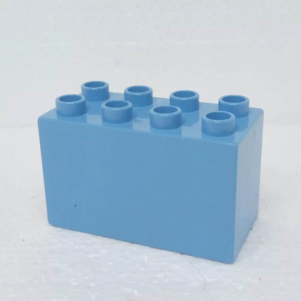 Lego® Duplo® Kostka 2x4x2 světle modrá