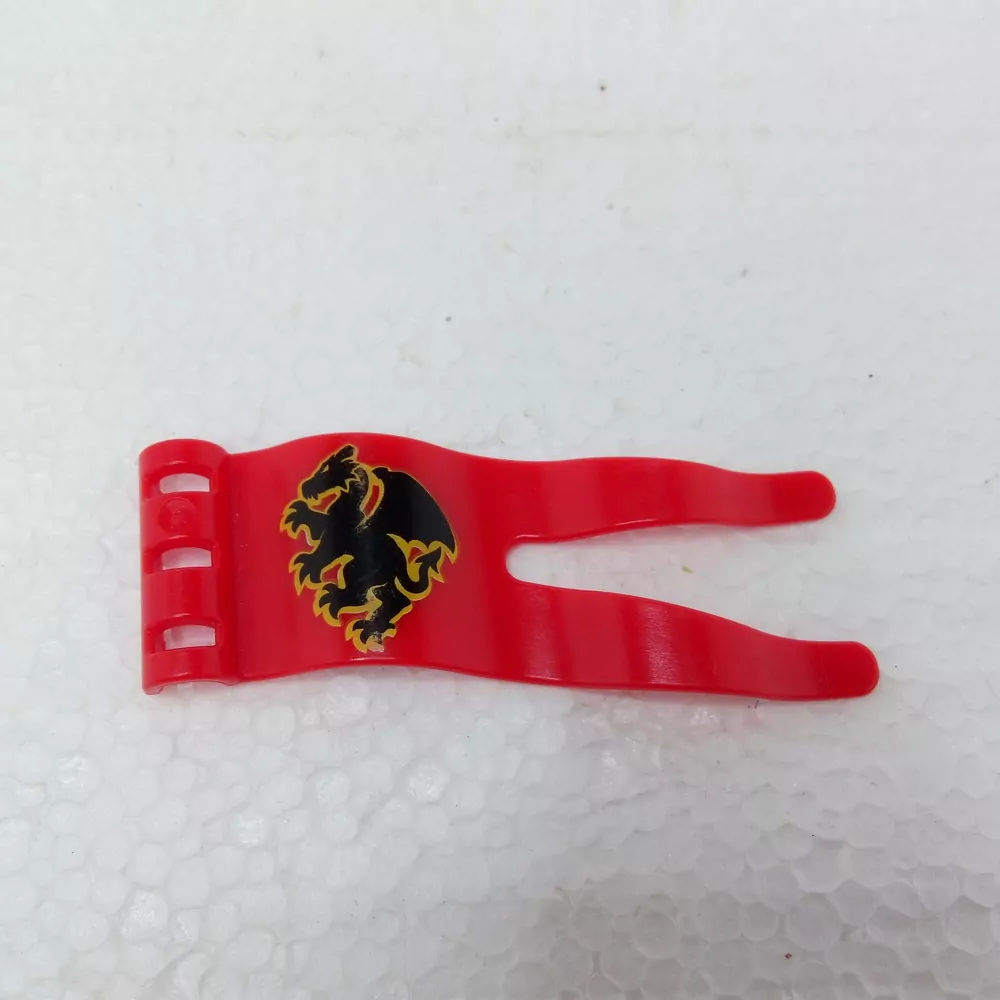 Lego® Duplo® Vlajka červená znak drak