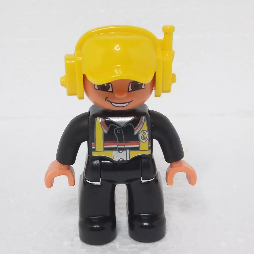 Lego® Duplo® Panáček Muž Hasič Žlutá helma