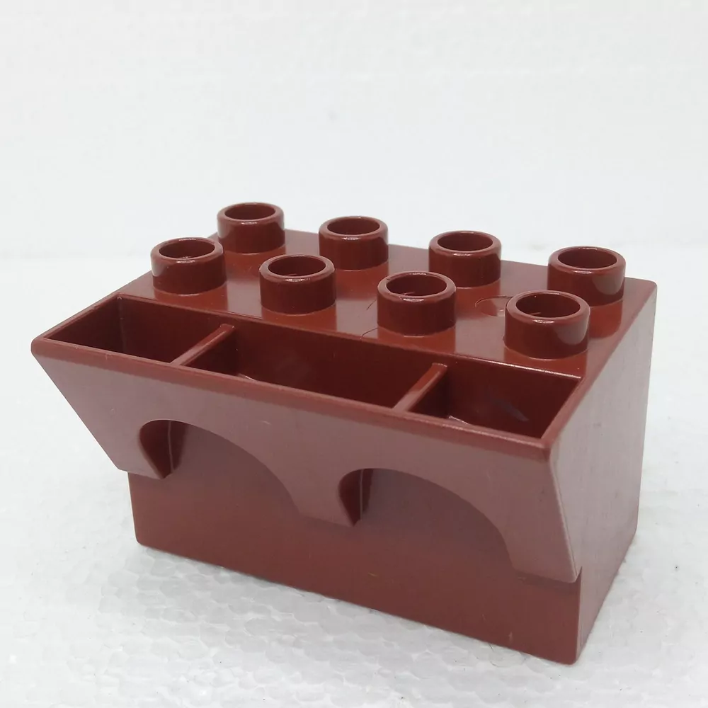 Lego® Duplo® Hradba malá hnědá
