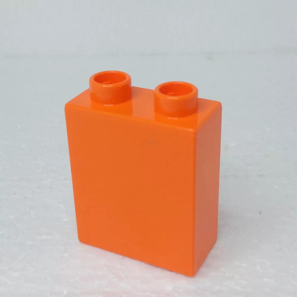 Lego® Duplo® Kostka 1x2x2 Oranžová