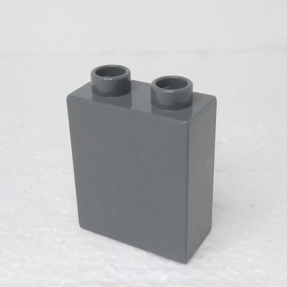Lego® Duplo® Kostka 1x2x2 Šedá