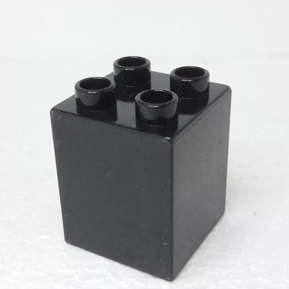 Lego® Duplo® Kostka 2x2x2 Černá