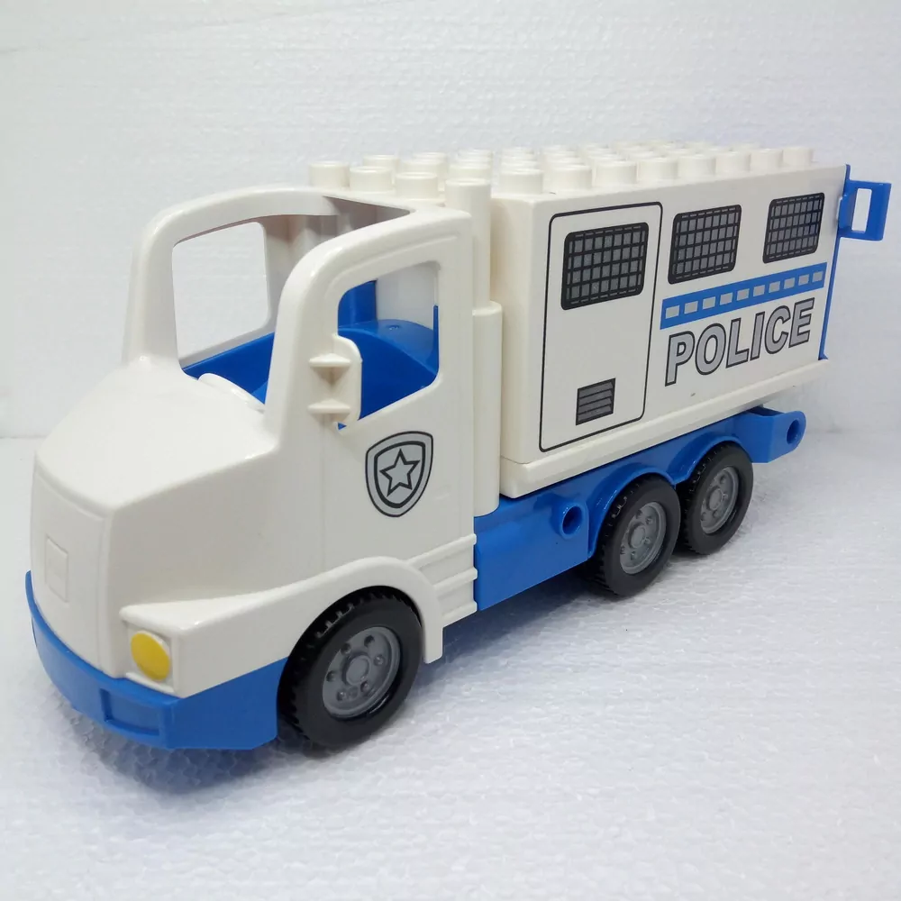 Lego® Duplo® Policejní dodávka bílá
