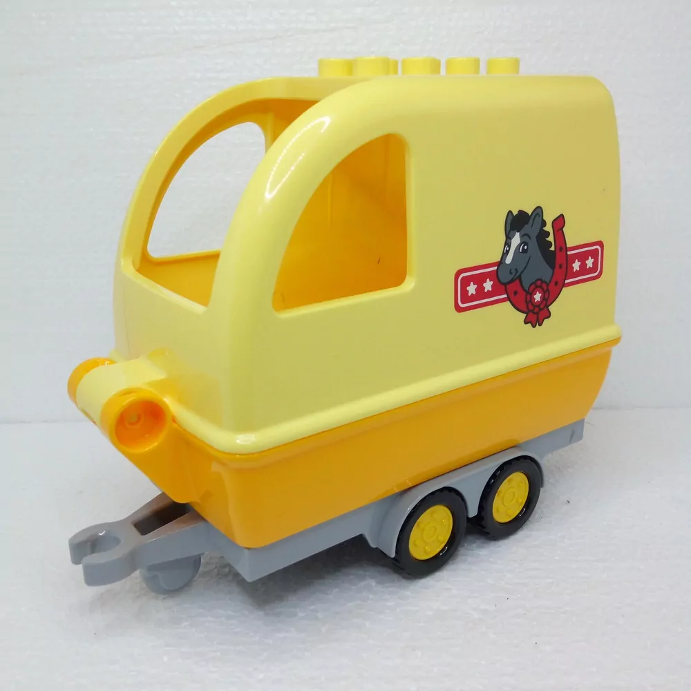 Lego® Duplo® Přívěs pro koně žlutý