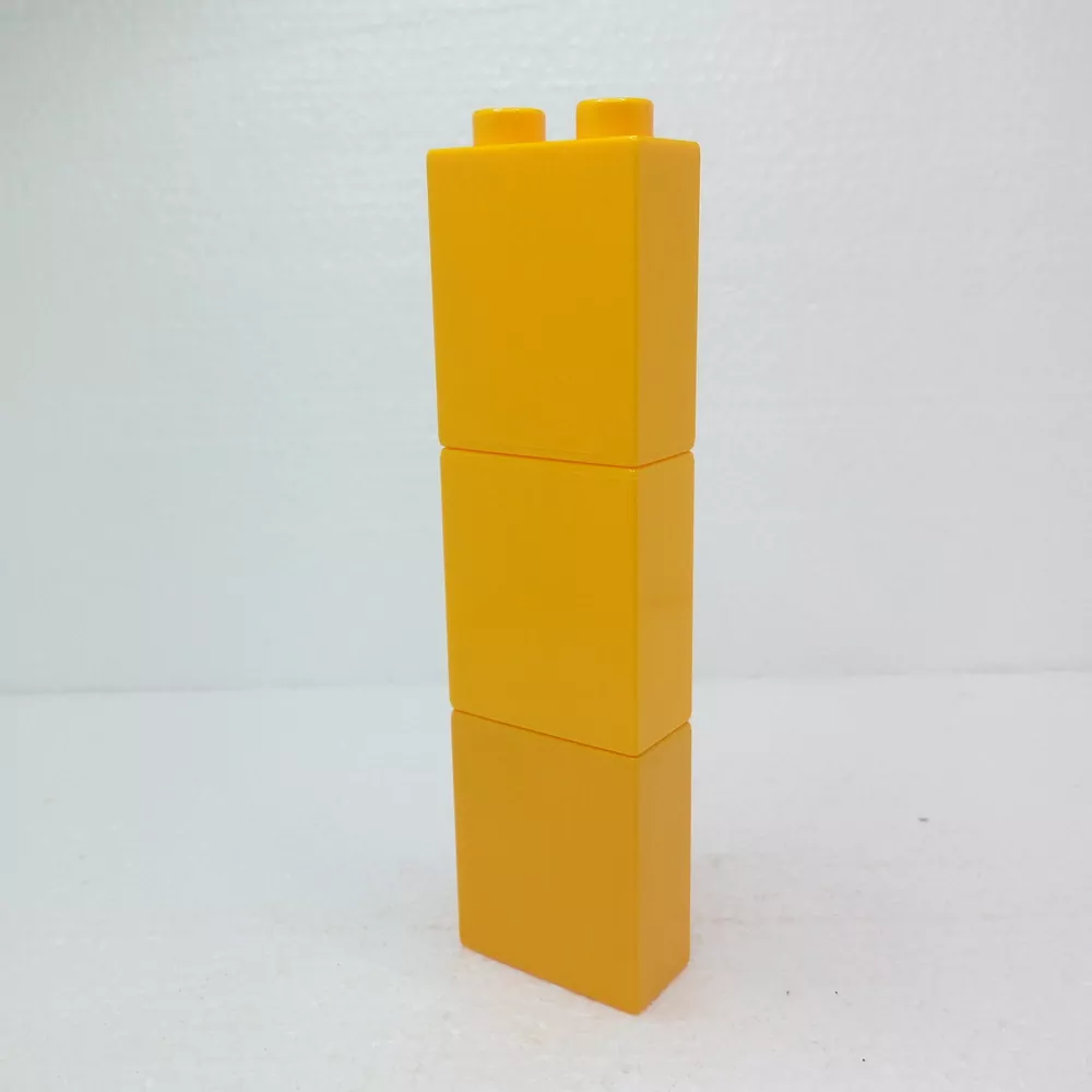 Lego® Duplo® Sloup 1x2x2 Tmavě žlutý