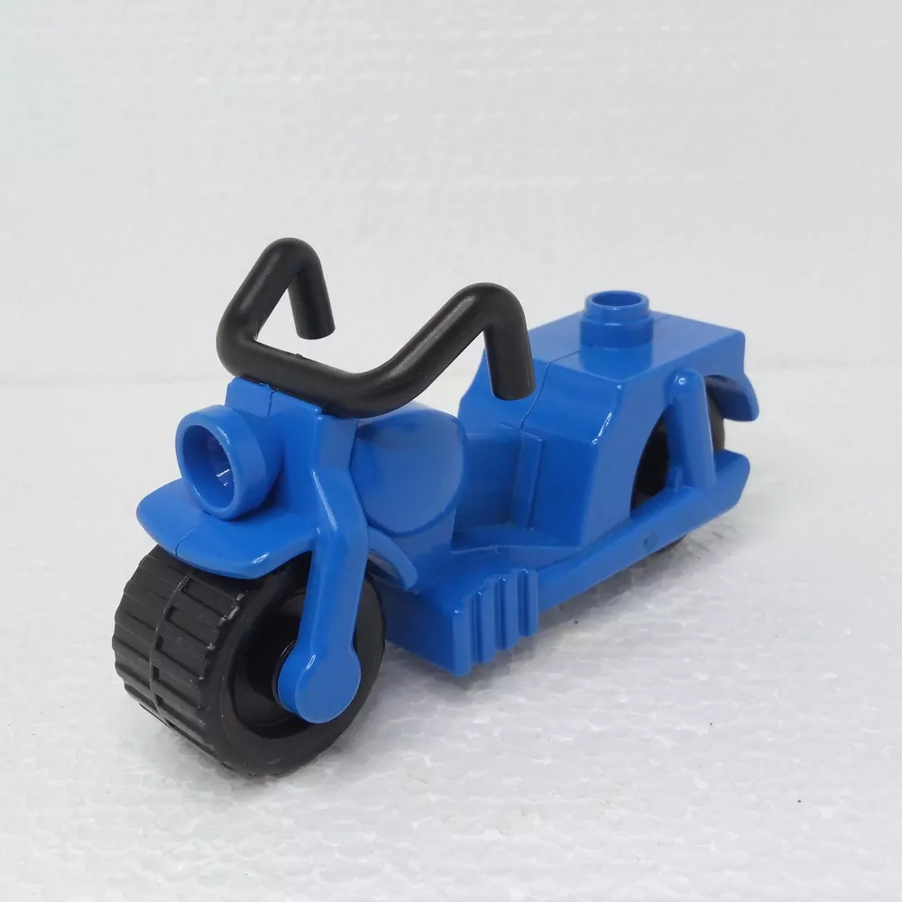 Lego® Duplo® Modrá motorka, černá řídítka