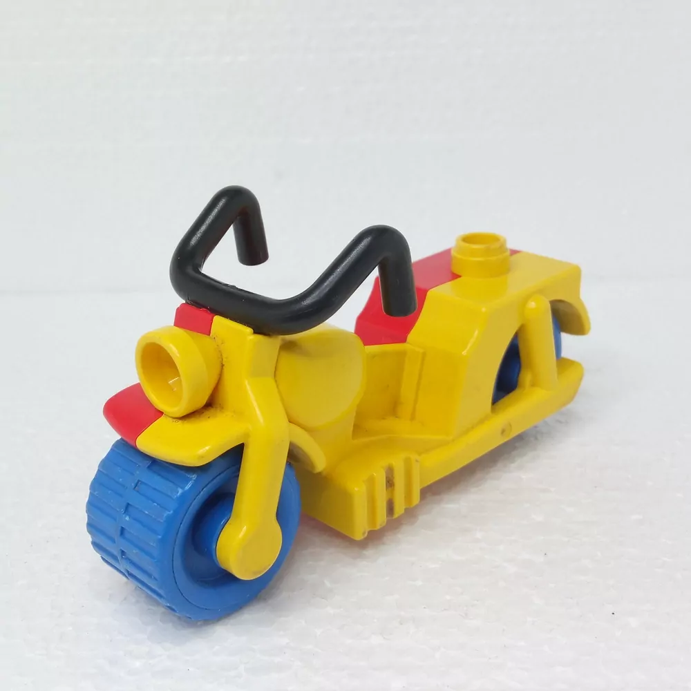 Lego® Duplo® Červenožlutá motorka, černá řídítka