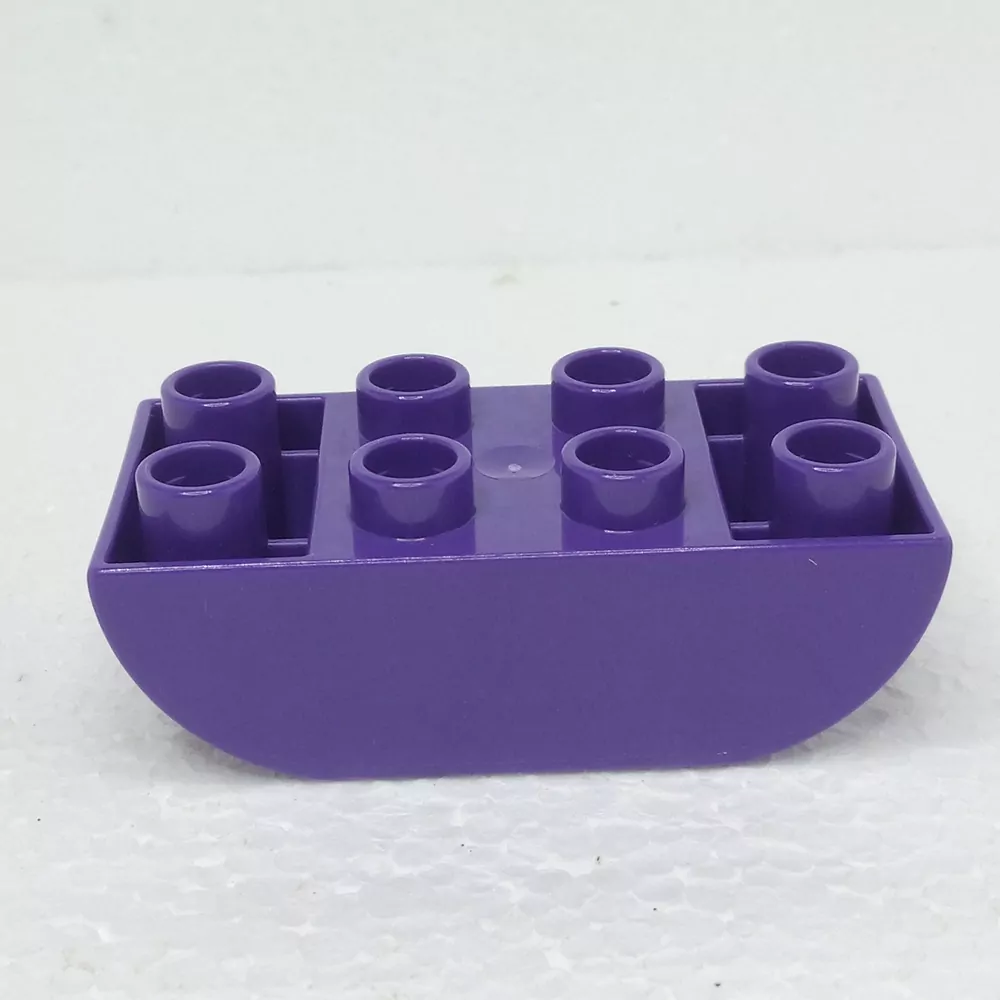 Lego® Duplo® Kostka 2x4 oblá zespod fialová