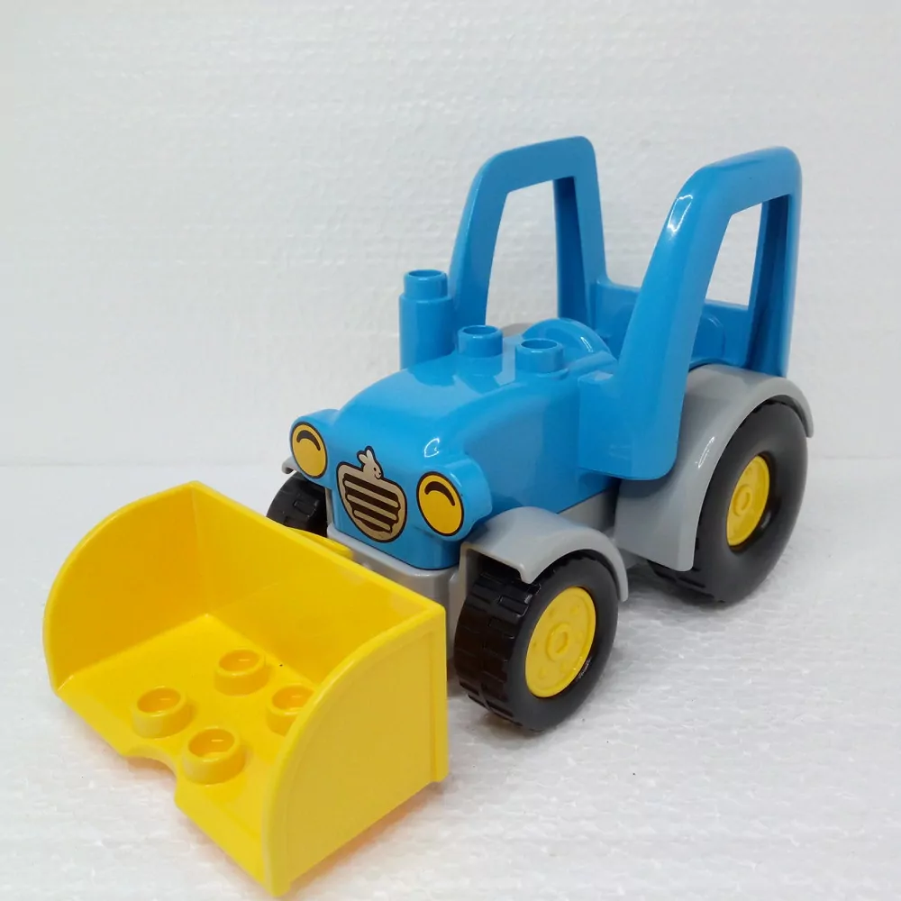 Lego® Duplo® Traktor světle modrý se lžící