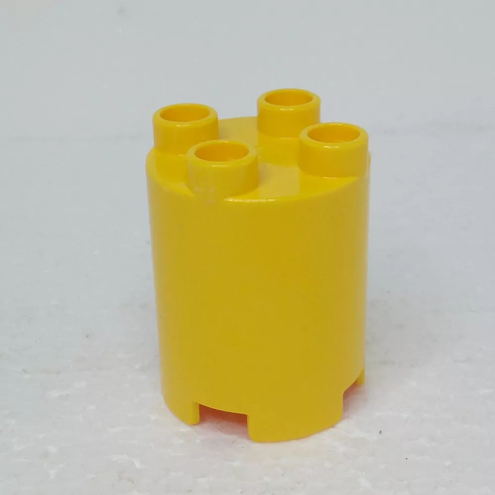 Lego® Duplo® Kostka 2x2x2 kulatá žlutá