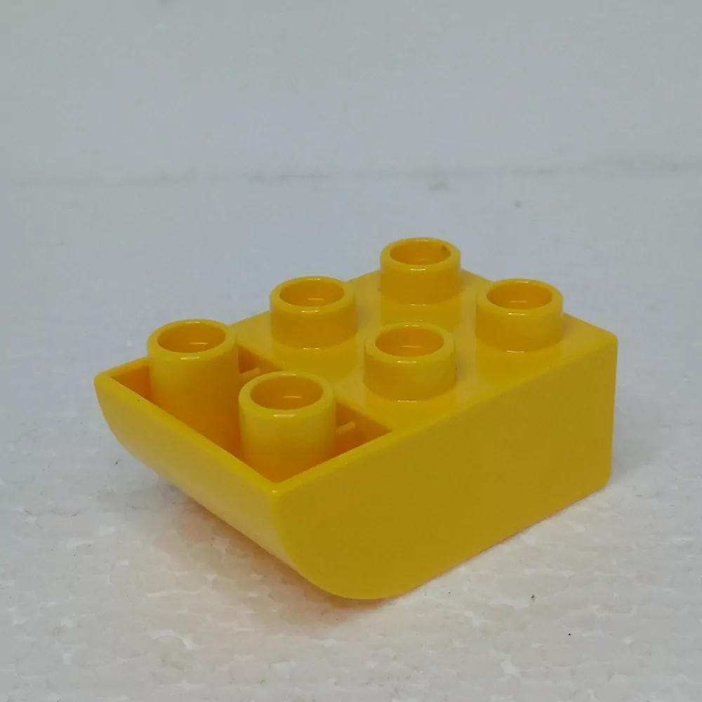 Lego® Duplo® Kostka 2x3 oblá zespod žlutá