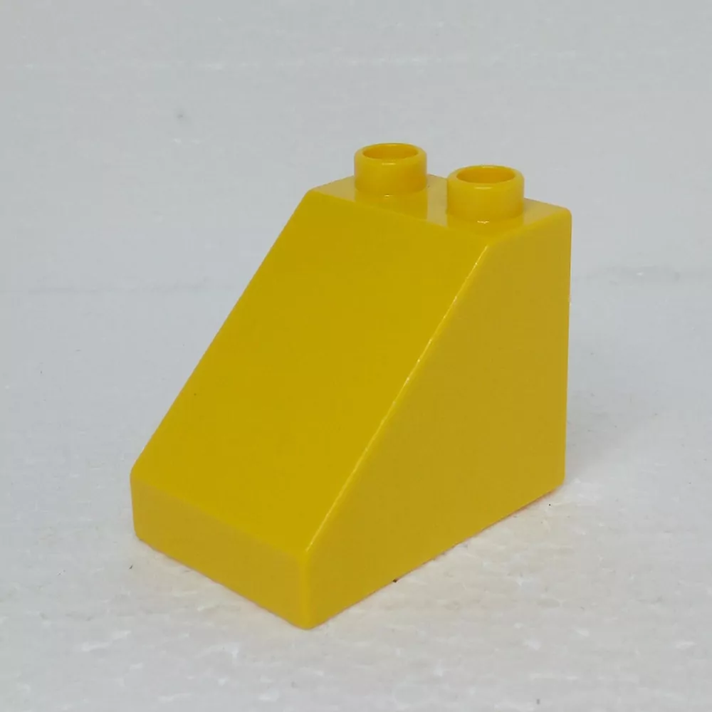Lego® Duplo® Kostka 3x2x2 hranatá zkosená žlutá