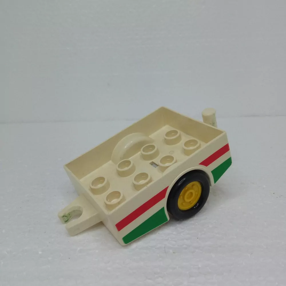 Lego® Duplo® Vozík bílý s pruhy