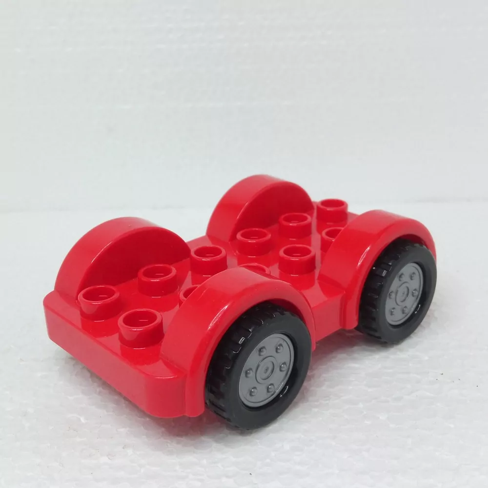 Lego® Duplo® Podvozek autíčka červený