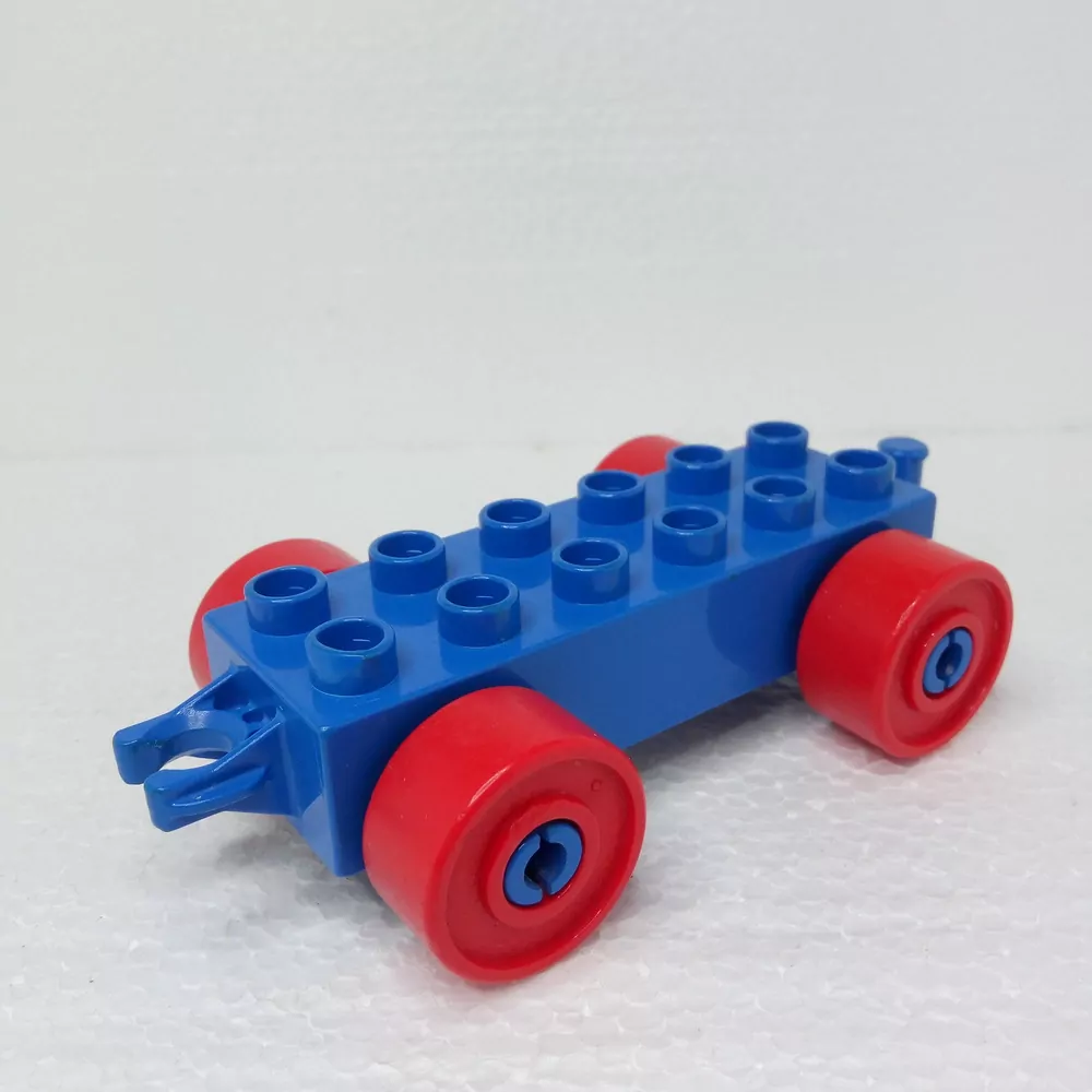 Lego® Duplo® Podvozek modrý, červená kola