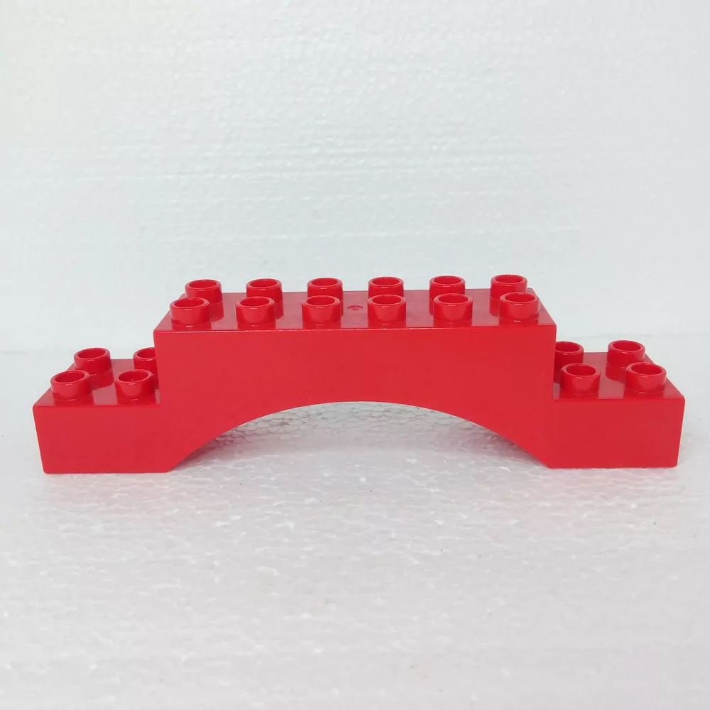 Lego® Duplo® Kostka 2x10x2 klenba červená