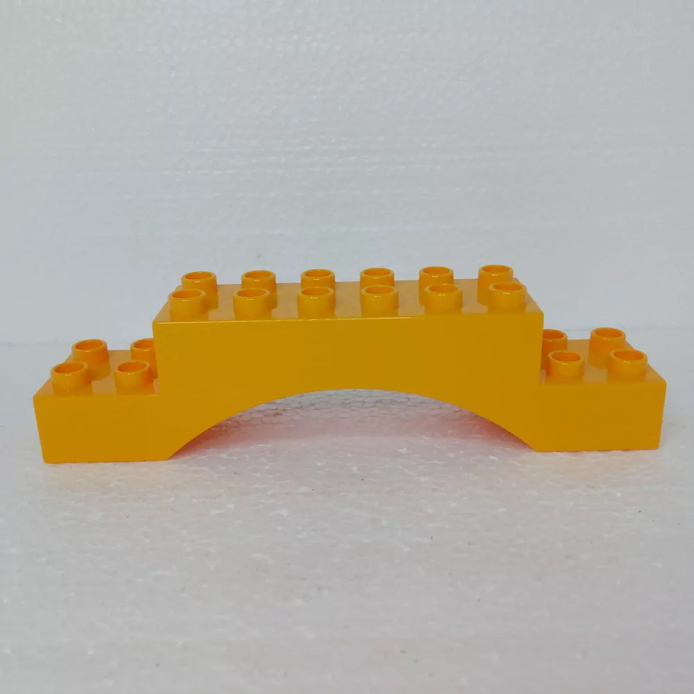 Lego® Duplo® Kostka 2x10x2 klenba tmavě žlutá