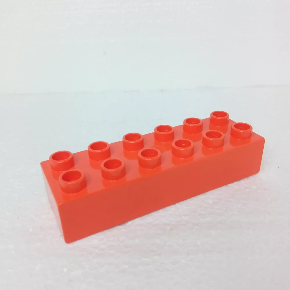 Lego® Duplo® Kostka 2x6 tmavě oranžová