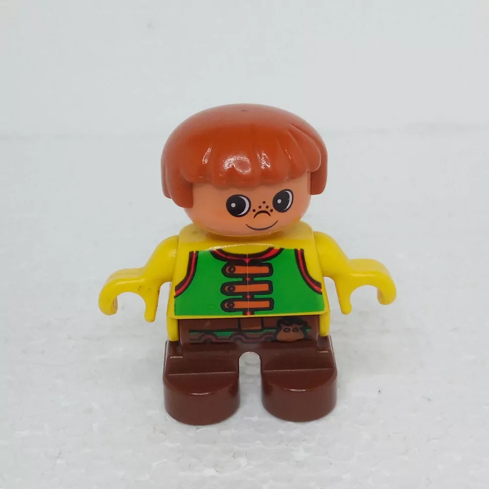 Lego® Duplo® Panáček Dítě Chlapeček hnědé vlasy (indián)