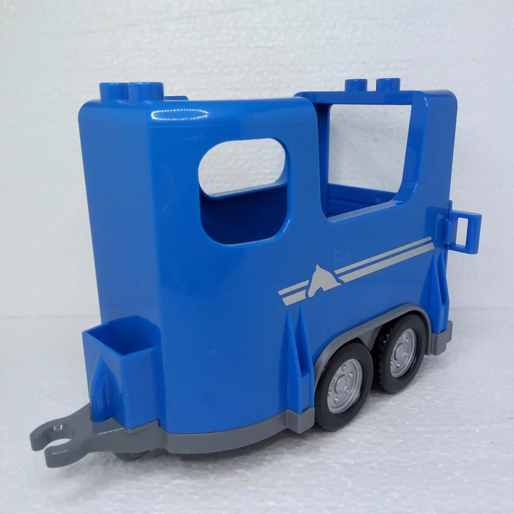 Lego® Duplo® Přívěs pro koně modrý