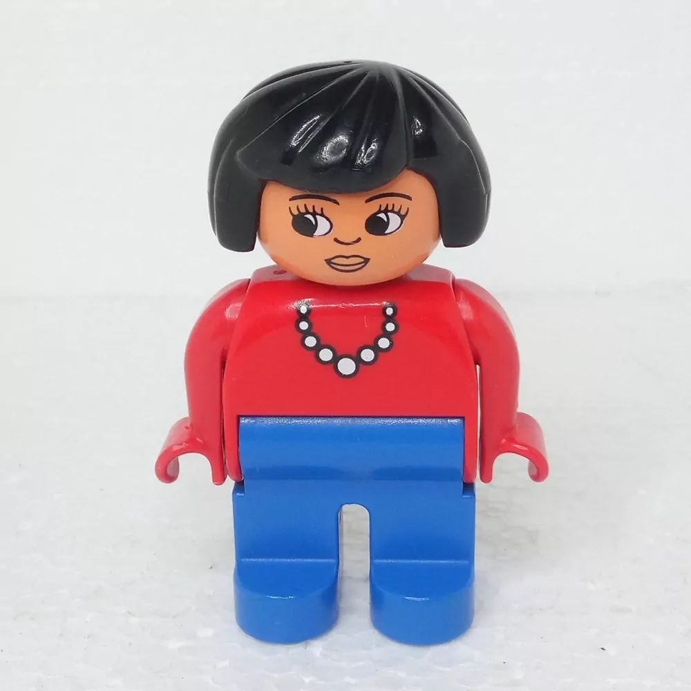 Lego® Duplo® Panáček Žena Černé vlasy